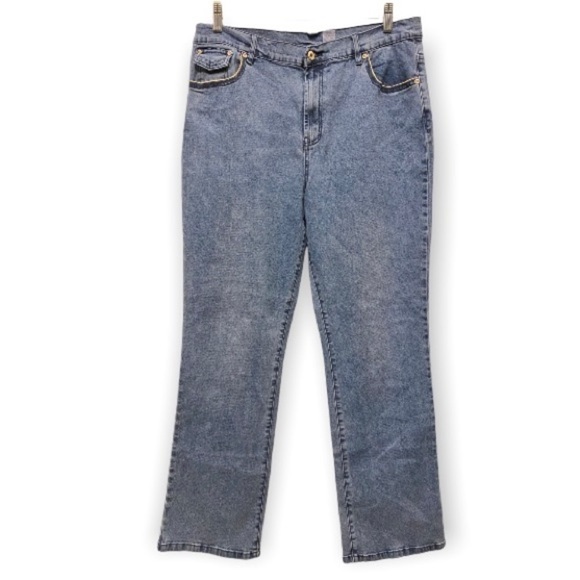 Diane Gilman 16T NWT DG2 Bootcut Stretch Jeans, Plus Size Women’s Tall HSN, New - Picture 1 of 9